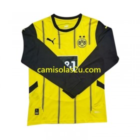Camisolas de futebol Borussia Dortmund Equipamento Principal 2024/25 Manga Comprida